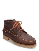 Ranger Mid Tumbled Wp Snørestøvler Brown Sebago