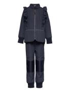 Thermal Set Girl - Solid Outerwear Thermo Outerwear Thermo Sets Blue En Fant