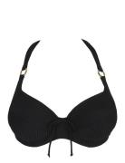 Sahara Full Cup Bikini Top Swimwear Bikinis Bikini Tops Wired Bikinitops Black Primadonna