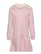 Sweat Dress Ls  Dresses & Skirts Dresses Casual Dresses Long-sleeved Casual Dresses Purple Minymo