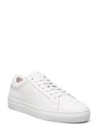 Theodor Leather Sneaker Low-top Sneakers White Les Deux