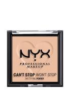 Can’t Stop Won’t Stop Mattifying Powder Pudder Makeup NYX Professional Makeup