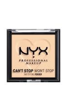 Can’t Stop Won’t Stop Mattifying Powder Pudder Makeup NYX Professional Makeup