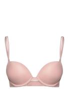 Push Up Plunge Lingerie Bras & Tops Push Up Bras Pink Calvin Klein