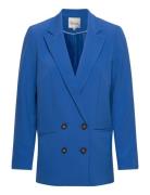 Mwyola Blazer Blazers Double Breasted Blazers Blue My Essential Wardrobe