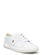 Janson Ii Action Leather Sneaker Low-top Sneakers White Lauren Ralph Lauren