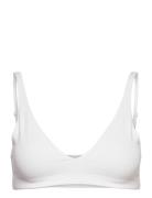 Triangle Bra Lingerie Bras & Tops Soft Bras Tank Top Bras White Bread & Boxers