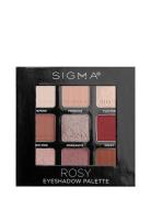 Rosy Eyeshadow Palette Øjenskyggepalet Makeup Multi/patterned SIGMA Beauty