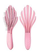 Go Green Curl Detangling Brush Beauty Women Hair Hair Brushes & Combs Detangling Brush Pink Wetbrush
