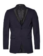 Slhslim-Mylologan Notch Navy Tux Blz B Suits & Blazers Blazers Single Breasted Blazers Navy Selected Homme