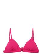 Carly Swimwear Bikinis Bikini Tops Triangle Bikinitops Pink Love Stories
