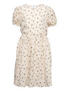 Edit Dress Dresses & Skirts Dresses Casual Dresses Short-sleeved Casual Dresses Beige Grunt