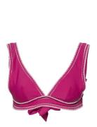 Maya Ha Triangle Swimwear Bikinis Bikini Tops Triangle Bikinitops Pink Hunkemöller