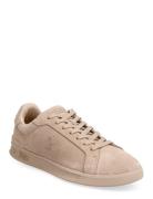 Heritage Court Ii Suede Sneaker Low-top Sneakers Pink Polo Ralph Lauren