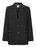 Evie Classic Blazer Blazers Single Breasted Blazers Black Second Female