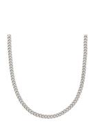 Clark Chain Necklace Steel Accessories Jewellery Necklaces Chain Necklaces Silver Edblad