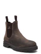 Gretty Chelsea Boot Støvlet Chelsea Boot Brown GANT