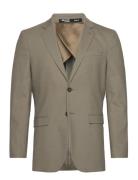 Slhslim-Neil Blz Noos Suits & Blazers Blazers Single Breasted Blazers Khaki Green Selected Homme