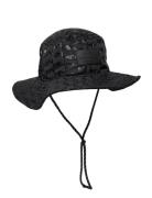 Quilt Logomania Dresden Hat Accessories Headwear Bucket Hats Black Mads Nørgaard