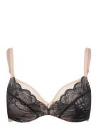 Midnight Flowers Covering Underwired Bra Lingerie Bras & Tops Wired Bras Multi/patterned CHANTELLE
