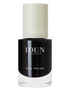 Nail Polish Onyx Neglelak Makeup Black IDUN Minerals