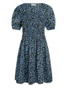 Urbi Dress Dresses & Skirts Dresses Casual Dresses Short-sleeved Casual Dresses Blue Grunt
