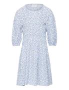 Urbi Mag Dress Dresses & Skirts Dresses Casual Dresses Long-sleeved Casual Dresses Blue Grunt