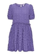 Pkvudmilla Ss Dress Tw Dresses & Skirts Dresses Casual Dresses Short-sleeved Casual Dresses Purple Little Pieces