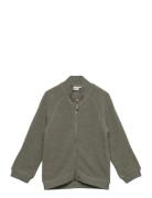 Nmmwmino Wool Brushed Ls Card Xxiii Outerwear Fleece Outerwear Fleece Jackets Khaki Green Name It