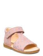 Sandals - Flat - Open Toe - Clo Shoes Summer Shoes Sandals Pink ANGULUS