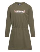 Hmlfreya Dress L/S Dresses & Skirts Dresses Casual Dresses Long-sleeved Casual Dresses Green Hummel