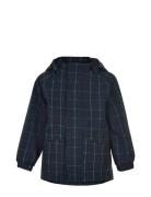 Little Alvin Spring- & Rain Jacket Outerwear Rainwear Jackets Navy By Lindgren