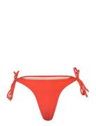 Andrea Bikini Bottoms Swimwear Bikinis Bikini Bottoms Side-tie Bikinis Red Faithfull The Brand