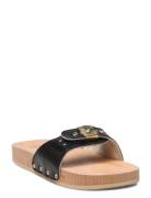 Sl Pescura Flat Original Shoes Mules & Slip-ins Flat Mules Black Scholl