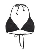 Lyx Bel Bikini Top Swimwear Bikinis Bikini Tops Triangle Bikinitops Black Becksöndergaard