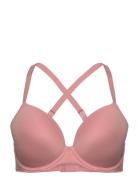 Undetected Uw Moulded T-Shirt Bra Lingerie Bras & Tops Full Cup Bras Pink Freya