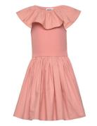 Christal Dresses & Skirts Dresses Casual Dresses Short-sleeved Casual Dresses Pink Molo