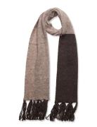 Larnaum Scarf Accessories Scarves Winter Scarves Brown UnmadeCopenhagen