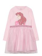 Nmfsalina Princes Ls Tulle Dress Box Wdi Dresses & Skirts Dresses Casual Dresses Long-sleeved Casual Dresses Pink Name It