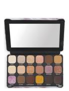 Revolution Forever Flawless Shadow Palette Nude Silk Øjenskyggepalet Makeup Multi/patterned Makeup Revolution