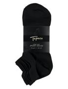 Sport Socks, Low-Cut 4-P, Black 40/45 Underwear Socks Regular Socks Black TOPECO