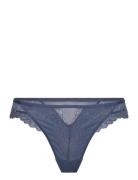 Josefina Hl Brazilian Tr Lingerie Panties Brazilian Panties Blue Hunkemöller