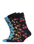 4-Pack Boozt Gift Set Underwear Socks Regular Socks Multi/patterned Happy Socks