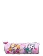 Paw Patrol Girls, Pencil Case, Cylinder Accessories Bags Pencil Cases Multi/patterned Paw Patrol