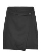 Vmwendy Mr Short Skirt Boo Kort Nederdel Black Vero Moda