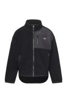 Shield Fleece Jacket Outerwear Fleece Outerwear Fleece Jackets Black GANT