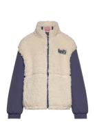 Levi's® Boxy Fit Sherpa Jacket Outerwear Fleece Outerwear Fleece Jackets Multi/patterned Levi's