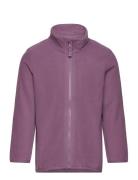 Jacket Fleece Fix Outerwear Fleece Outerwear Fleece Jackets Purple Lindex