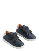 Sneaker Double Velcro Velo Low-top Sneakers Navy Wheat