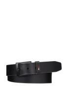 Adan Leather 3.5 Accessories Belts Classic Belts Black Tommy Hilfiger